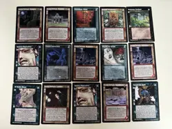 Vampire The Eternal Struggle Collectible Card Game Deckmaster TCG CCG - 20 Cards - Image 1