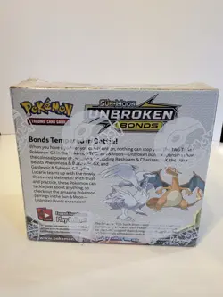 Sun & Moon Unbroken Bonds SEALED Booster Box (36 Packs of Pokemon Cards) Pokemon - Image 4
