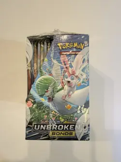 Sun & Moon Unbroken Bonds SEALED Booster Box (36 Packs of Pokemon Cards) Pokemon - Image 5