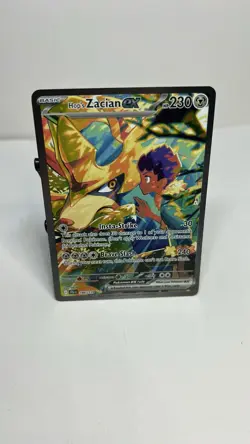 Pokemon Card: Hop's Zacian EX 186/159 SIR: Journey Together Sold as seen - Image 1