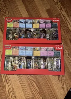 SET OF 2 - Pokemon TCG Prismatic Evolutions 8 Mini-Tins with Promo Cards Costco - Image 2