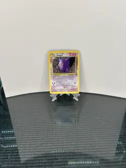 Pokemon TCG Gengar Fossil Holo Card 5/62 Unlimited Rare Vintage WOTC - Image 1