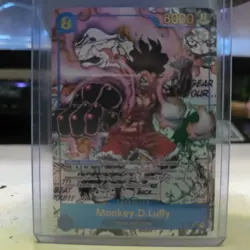 Monkey D Luffy OP11-118 SEC Manga Art Comic Parallel One Piece Card Japan - Image 1