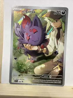 N's Zorua 189 Sv: Scarlet & Violet Promo Cards Holo - Image 1
