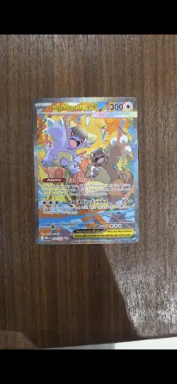 Mega Kangaskhan Ex 182/132 Mega Evolution SIR English Pokemon Card Near Mint - Image 1