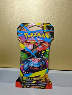 The Mega Evolution Pokemon TCG Booster Bundle,1 Booster Pack & Promo Card - Image 3