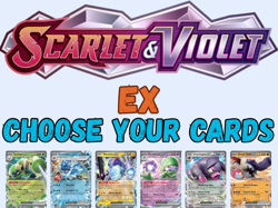 Pokemon Scarlet & Violet Base - Choose your Cards - EX Double Rare - All NM - Image 1