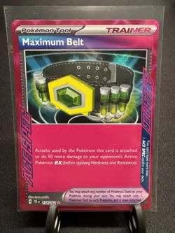 Maximum Belt 154/162 Pokemon Card Temporal Forces - Image 1