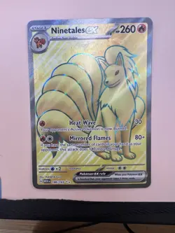 Pokemon Card Lot - 151 - Ninetales 186 EX & Golem 189 - NM - Image 2