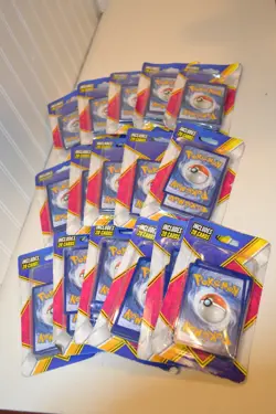 Pokemon Cards- 20 Cards (2022) Lot Of 16 Packs = 320 Cards Brand New Sealed - Image 1