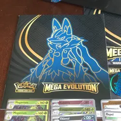 Pokemon TCG Mega Evolution ETB + Bulk Cards And Accessories (OPENED) - Image 2