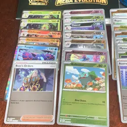 Pokemon TCG Mega Evolution ETB + Bulk Cards And Accessories (OPENED) - Image 3