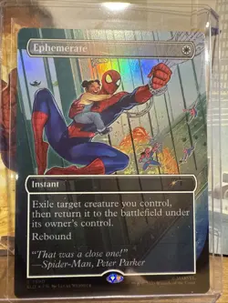 Ephemerate R1990 Foil - Secret Lair Marvel x Magic Lucas Werneck NM Spider-Man - Image 1