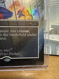 Ephemerate R1990 Foil - Secret Lair Marvel x Magic Lucas Werneck NM Spider-Man - Image 3