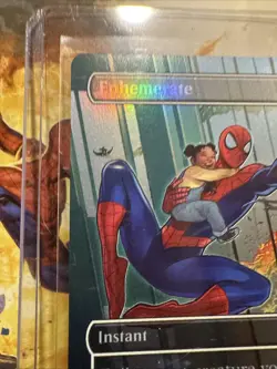 Ephemerate R1990 Foil - Secret Lair Marvel x Magic Lucas Werneck NM Spider-Man - Image 5