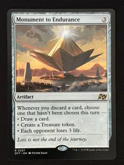 1x MTG Monument to Endurance - Aetherdrift (DFT) #237 - Magic the Gathering - Image 3