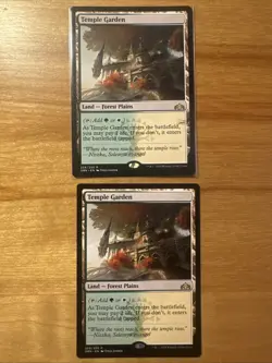 2x Temple Garden Guilds of Ravnica Regular - Image 1