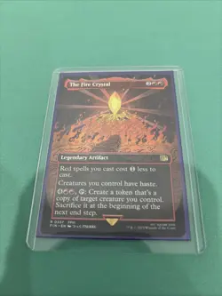 The Fire Crystal (Borderless) Final Fantasy Regular - Image 1