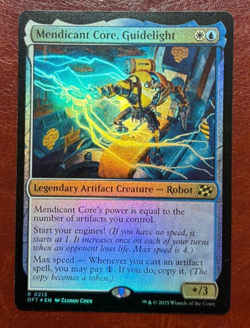 1x NM FOIL Mendicant Core, Guidelight - 0213 R DFT - MTG Magic Never Played x1 - Image 1