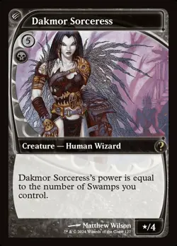 1 x Dakmor Sorceress - Mystery Booster 2 - Light Play - MTG - Image 1