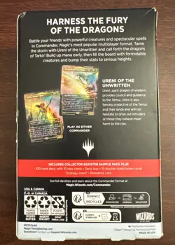 Magic The Gathering: Tarkir Dragonstorm Temur Roar Commander Deck New SEALED MTG - Image 2
