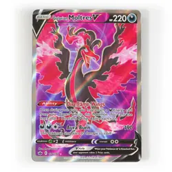 Pokemon - Galarian Moltres V - 176/198 - SWSH Chilling Reign - Full Art - Image 1