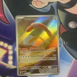 Pokemon TCG: Orthworm 224/193 SV02 Paldea Evolved Illustration Rare Full Art NM - Image 1