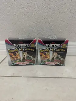 2 Pokemon Mystery Power Box SEALED Chase Pack Seeded 1:10 (5 Booster Packs) NEW - Image 1