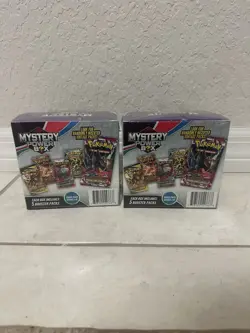 2 Pokemon Mystery Power Box SEALED Chase Pack Seeded 1:10 (5 Booster Packs) NEW - Image 2