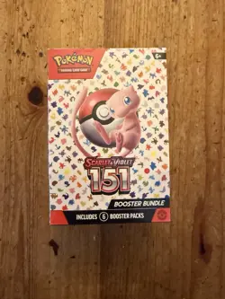 Pokemon TCG Scarlet & Violet 151 Booster Bundle Sealed New (6 packs) - Image 1