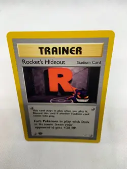ROCKET’S HIDEOUT - 1st Edition Neo Revelation - 63/64 - Trainer Pokemon - Image 3