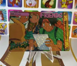 Pokemon Pikachu Sticker Rare Vintage Vending Machine Holo prism Nostalgia - Image 5