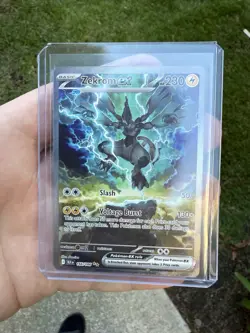 Pokemon TCG Zekrom EX SIR 166/086 Black Bolt English Pack Fresh - Image 1