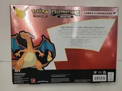 Pokemon TCG Celebrations Collection Lance's Charizard V Box 820650101625 - Image 2