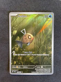 Feebas - Illustration Rare SV08: Surging Sparks 198/191 NM - Pokemon 2024 - Image 1