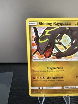 Pokemon TCG Shining Rayquaza Shining Legends 56/73 Holo Shiny Holo Rare - Image 2