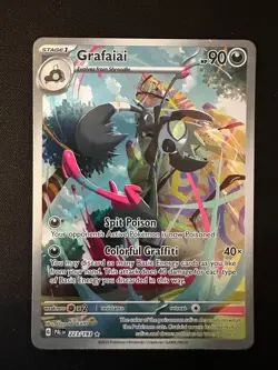 Grafaiai - 223/193 Paldea Evolved (Pokemon) Full Art Illustration Rare LP - Image 1
