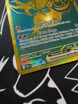 Chi-Yu EX 241/091 Pokemon TCG S&V Paldean Fates Holo Hyper Rare English - Image 2