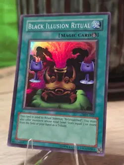 ☄ YuGiOh BLACK ILLUSION RITUAL Super Rare * MRL-051 * VLP/NMU - Image 1