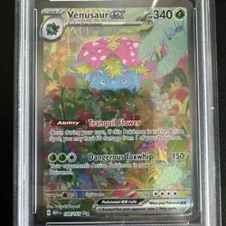 2023 Pokemon Venusaur EX PSA GRADE 8 Card 198/165 FROM 151 set - Image 3