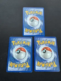 9 Pokemon Cards - Vintage - Charizard, Venusaur, Blastoise - Full Evolutions - Image 5