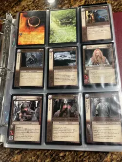 Lord Of The Rings Decipher LotR TCG Return of the King Complete Set 360 Cards - Image 1