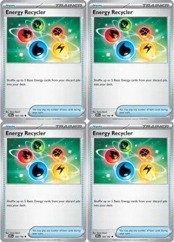 Energy Recycler 164/182 - Destined Rivals - Pokemon Trainer Card Lot - Image 1