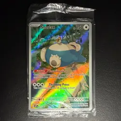 Sealed NM Snorlax 051 Promo Card Pokemon TCG Scarlet & Violet - Image 1