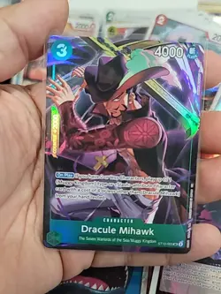Dracule Mihawk (Illustration Box Vol.4) ST12-003 One Piece Promotion Cards Foil - Image 1