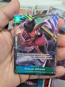 Dracule Mihawk (Illustration Box Vol.4) ST12-003 One Piece Promotion Cards Foil - Image 2