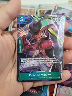 Dracule Mihawk (Illustration Box Vol.4) ST12-003 One Piece Promotion Cards Foil - Image 3
