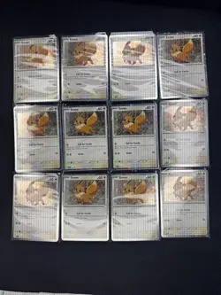 Eevee SVP 200 - Black Star Promo Cosmos Holo - Lot of 120 Total Cards - Image 1