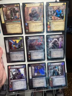 Lord of the Rings LOTR TCG Return of the King FOIL SET 36 Foil CARDS Unplayed - Image 1