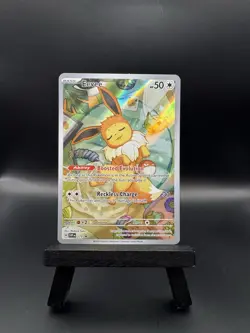 Pokemon Eevee 173 Scarlet & Violet Promo Cards Holo LP - Image 1